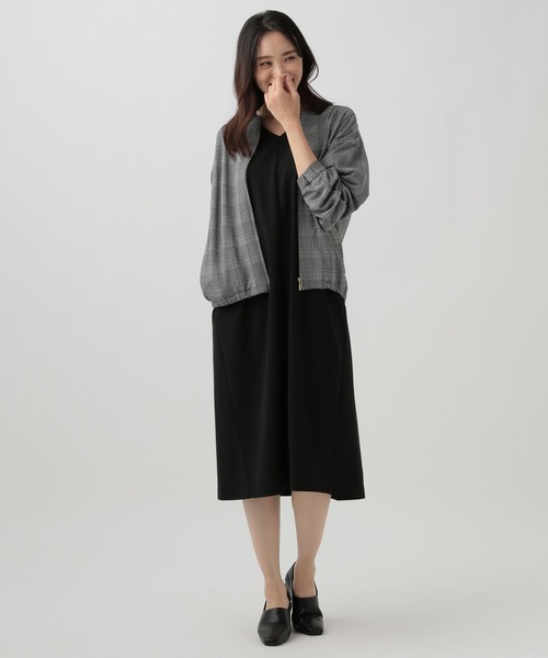 「Elura」 ブルゾン MEDIUM グレイッシュベージュ レディース_画像5