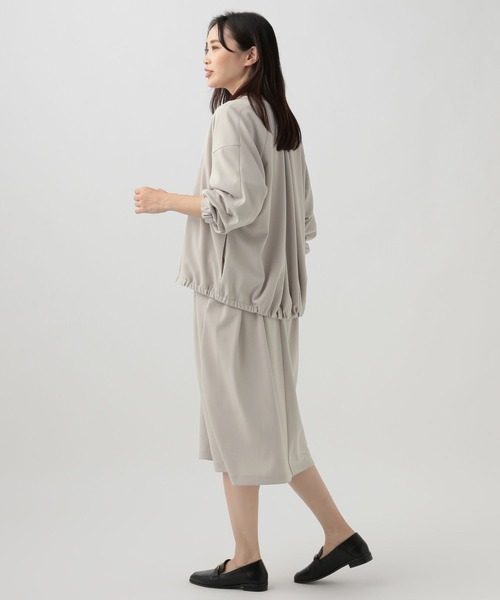 「Elura」 ブルゾン MEDIUM グレイッシュベージュ レディース_画像7