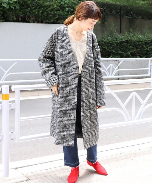 JOURNAL STANDARD（ジャーナルスタンダード） ノーカラーコート FREE