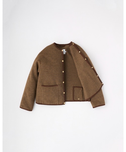 Traditional Weatherwear ノーカラージャケット 34 Traditional Weatherwear（トラディショナル ウェザーウェア