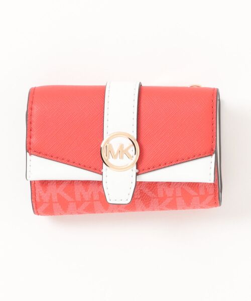 マイケル・コース（Michael Kors）/GREENWICH SM FLAP KEY CASE ウォレット MICHAEL KORS（マイケルコース） キーケース GREENWICH SM FLAP KEY
