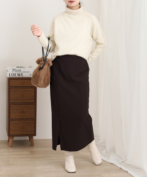 EGLANTINE（エグランティーヌ） ニット セーター ヤク タートルネック