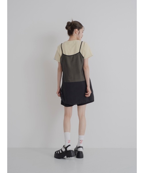 「jumelle」 キャミソールワンピース FREE ブラック レディース_画像4