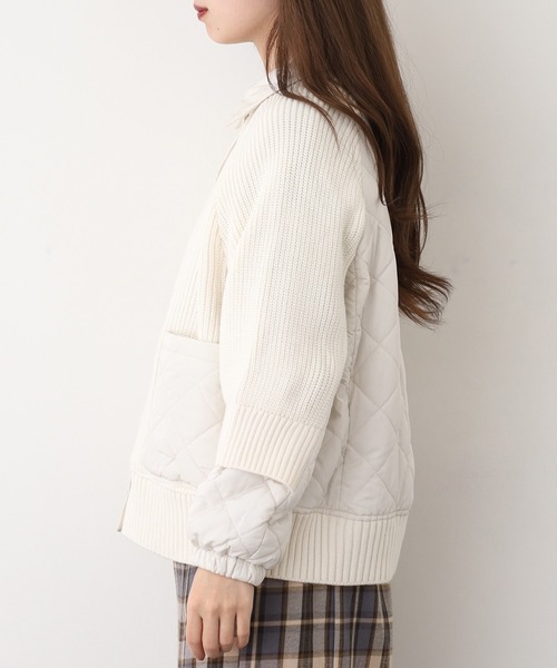 Anna Nicola（アンナニコラ） ダウンコート ダウンジャケット ニット