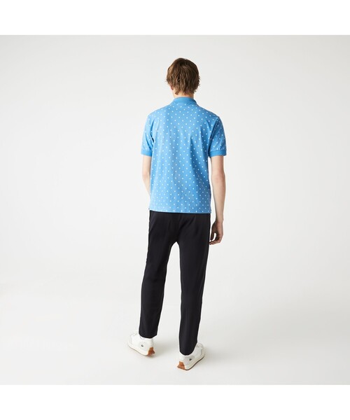 LACOSTE（ラコステ） 半袖ポロシャツ 5 ブルー メンズ : ZOZOTOWN
