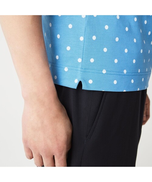LACOSTE（ラコステ） 半袖ポロシャツ 5 ブルー メンズ : ZOZOTOWN