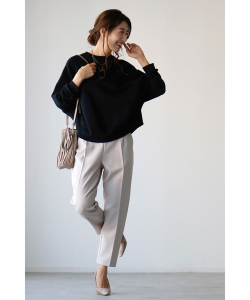 「Ehre style」 「STYLE」スウェットカットソー FREE アイボリー レディース_画像4