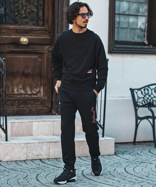 「felkod」 イージーパンツ L ネイビー メンズ_画像10