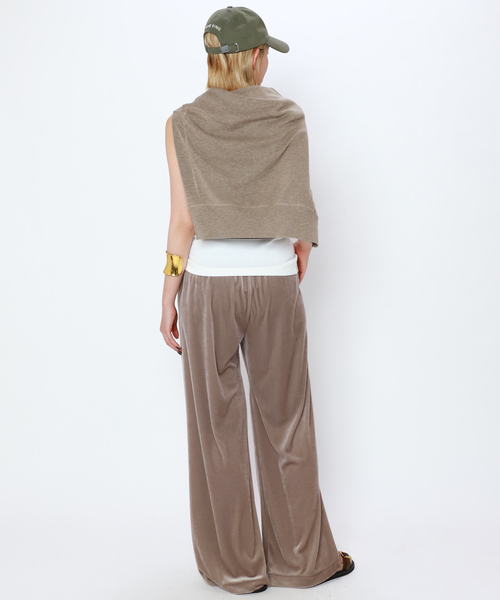 「AP STUDIO」 スラックス 38 タン レディース_画像8