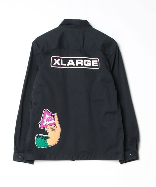 「XLARGE」 ブルゾン MEDIUM ブラック メンズ_画像2