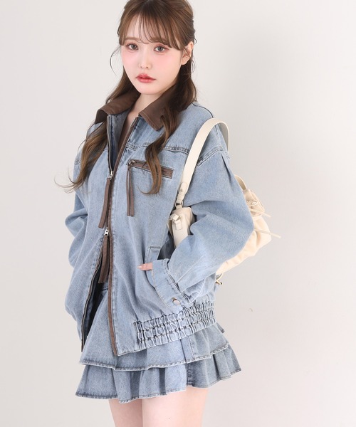 one after another NICE CLAUP ブルゾン アウター 「WEB限定