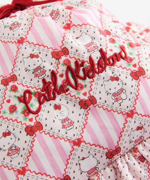 A☆ Cath Kidston × Hello Kittyポーチ Cath Kidston（キャス・キッドソン） ポーチ × Hello Kitty フェイス