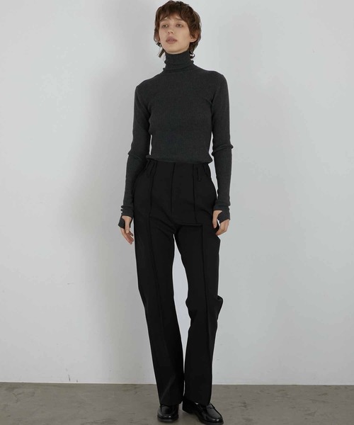 la peau de gem（ラポドゥジェム） パンツ 「LA PEAU DE GEM」pintuck