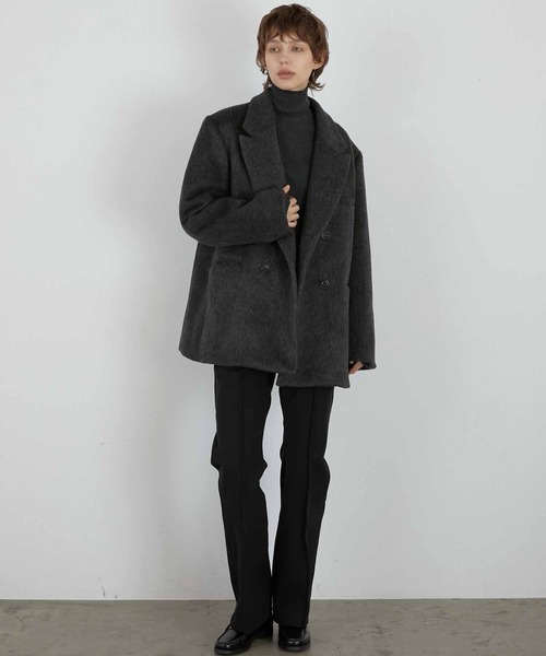 la peau de gem（ラポドゥジェム） パンツ 「LA PEAU DE GEM」pintuck