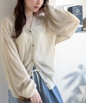 カーディガン 夏 冷房対策にも♪ひらっとサラッ...の詳細画像1
