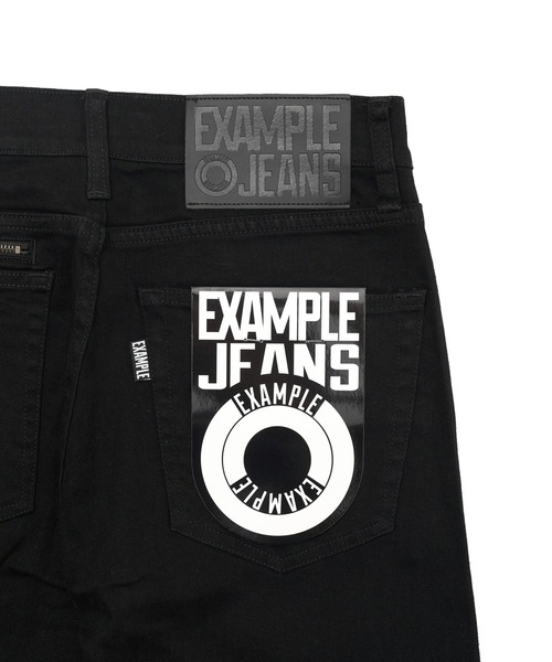 EXAMPLE（エグザンプル） デニムパンツ L ブルー メンズ : ZOZOTOWN