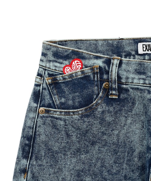 EXAMPLE（エグザンプル） デニムパンツ L ブルー メンズ : ZOZOTOWN