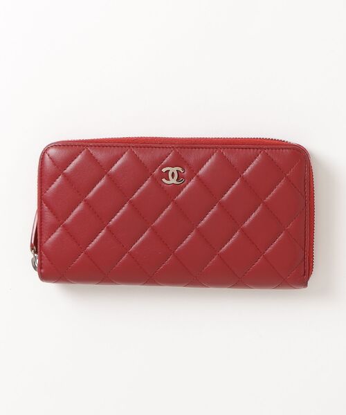 CHANEL（シャネル） 財布 - レッド レディース : ZOZOTOWN Yahoo!店