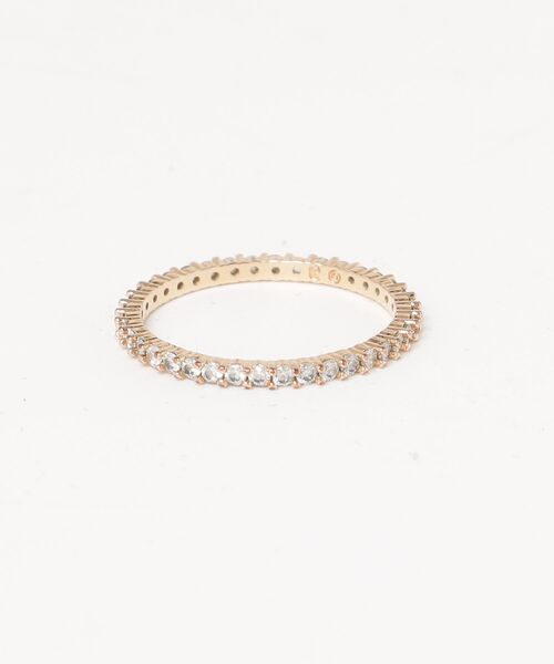 「SWAROVSKI」 リング 55 ピンクゴールド レディース