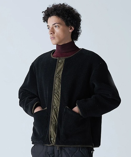 「TAION」 ダウンジャケット M ブラック メンズ_画像2