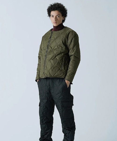 「TAION」 ダウンジャケット M ブラック メンズ_画像4