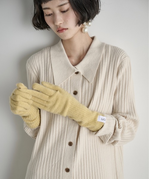 「THE YOn」 手袋 FREE アイボリー レディース_画像6