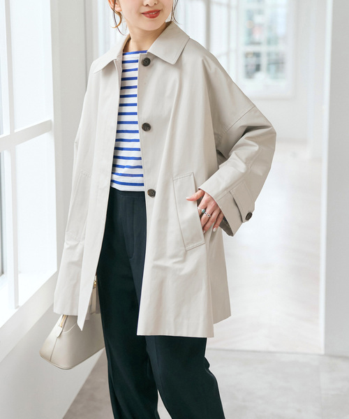 Spick＆Span（スピック アンド スパン） ステンカラーコート コート T