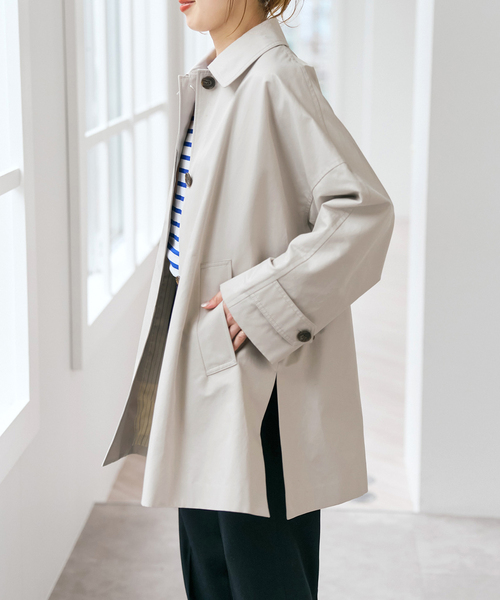 Spick＆Span（スピック アンド スパン） ステンカラーコート コート T