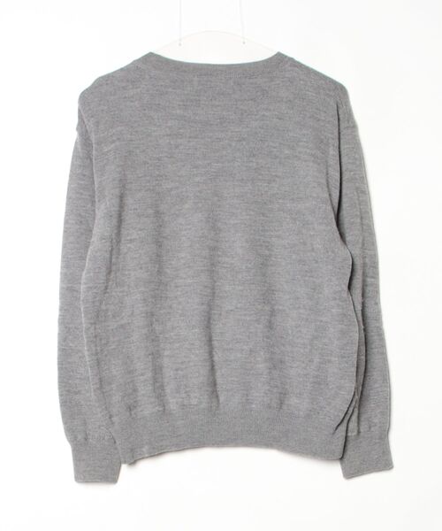 HYSTERIC GLAMOUR」 長袖ニット MEDIUM トップグレー メンズ HYSTERIC 
