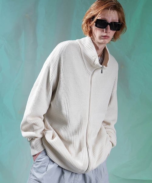 「ENDER PRODUCTS」 ニットカーディガン M ブラック メンズ_画像7