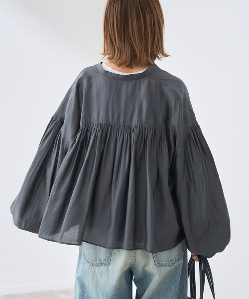 FRAMeWORK（フレームワーク） ブラウス シャツ ギャザーブラウス