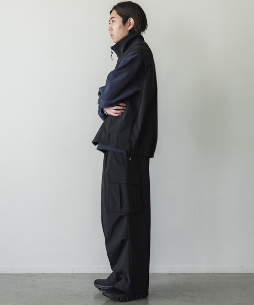 「WYM LIDNM」 カーゴパンツ X-SMALL ブラック メンズ_画像8