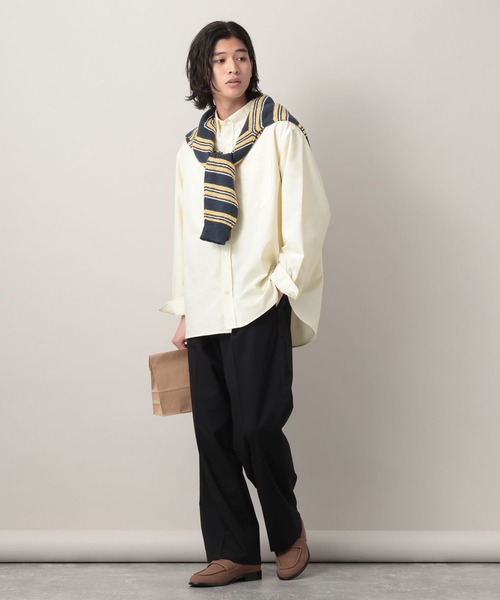 RAGEBLUE（レイジブルー） スラックス Extra Fabric Design Tuck