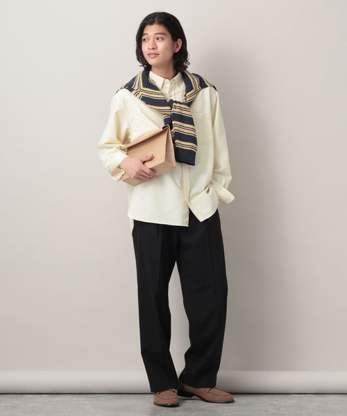 RAGEBLUE（レイジブルー） スラックス Extra Fabric Design Tuck