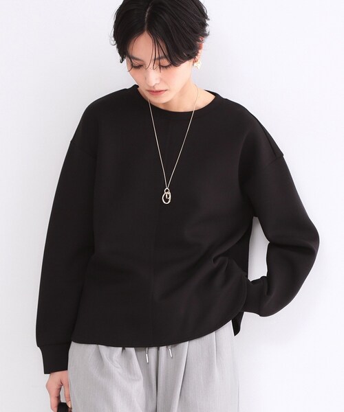ご購入者様決定【美品✧ CHIP CLIP】ボリューム袖 リブカットソー 伸縮性大 ニッセン（nissen） Tシャツ カットソー 大きいサイズ レディース