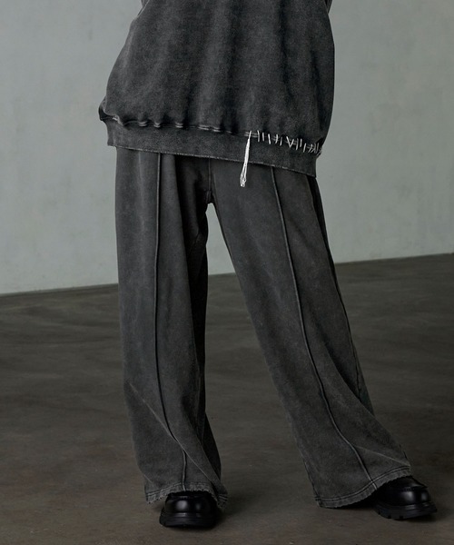 「SERACE」 スウェットパンツ M ブラック メンズ_画像9