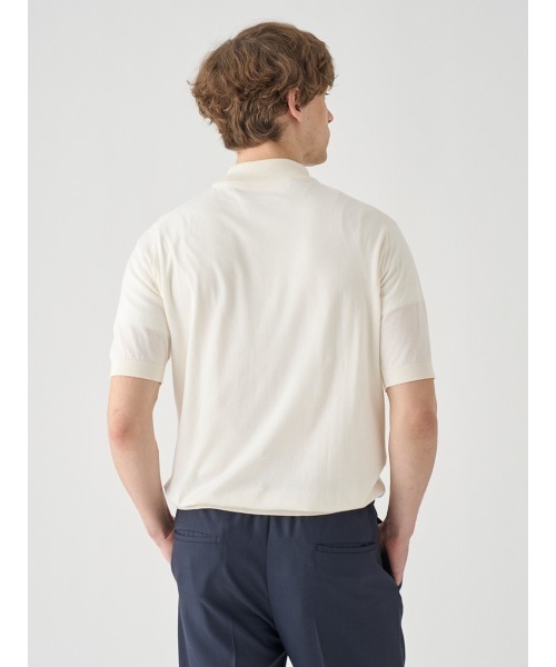 JOHN SMEDLEY（ジョンスメドレー） セーター ニット モックネック半袖