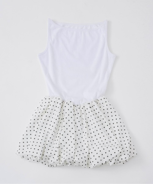 「musubore」 ドッキングワンピース FREE ブラック レディース_画像2