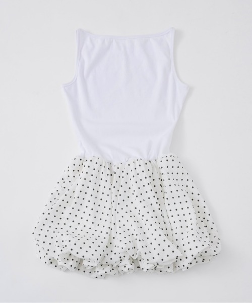 「musubore」 ドッキングワンピース FREE ブラック レディース_画像3