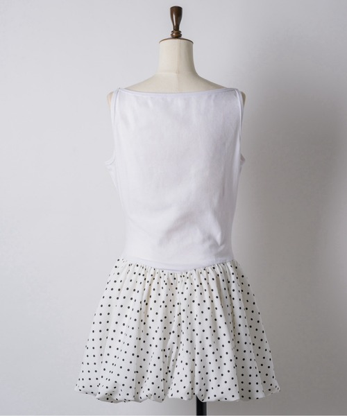 「musubore」 ドッキングワンピース FREE ブラック レディース_画像7