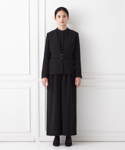 「AIMER」 セットアップ 11号 ブラック レディース_画像2