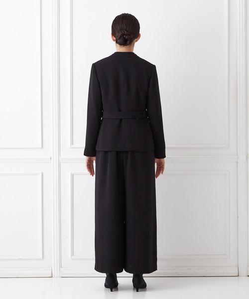 「AIMER」 セットアップ 11号 ブラック レディース_画像4