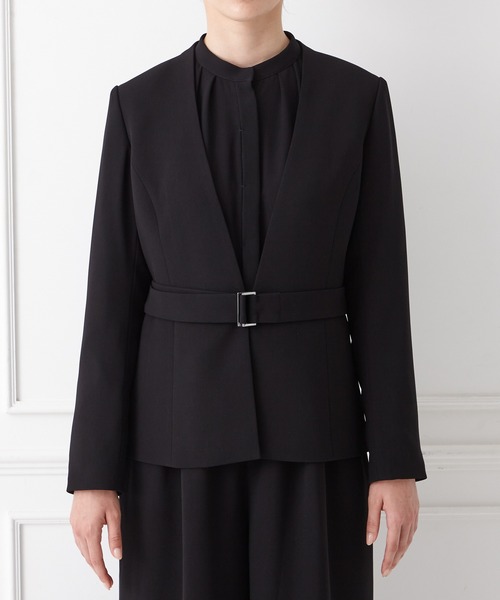 「AIMER」 セットアップ 11号 ブラック レディース_画像5