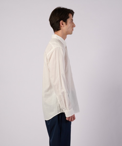 Eddie Bauer（エディーバウアー） シャツ コットンリネン 長袖 シャツ