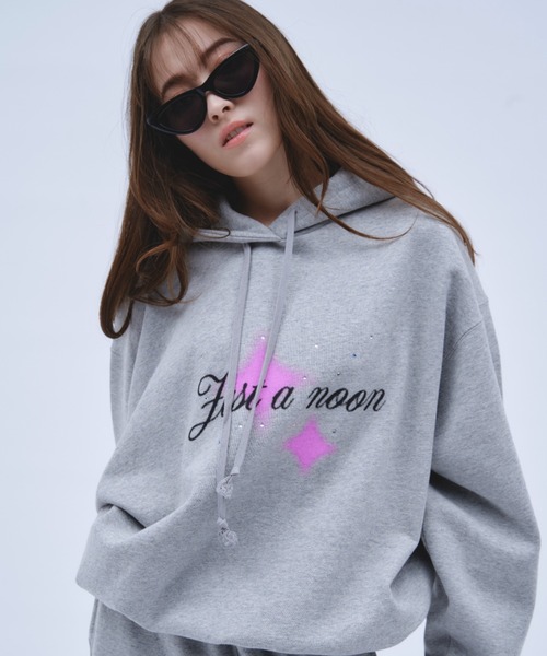 「JUST A NOON」 セットアップ FREE ブラック レディース_画像6