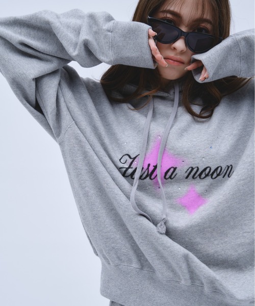「JUST A NOON」 セットアップ FREE ブラック レディース_画像7
