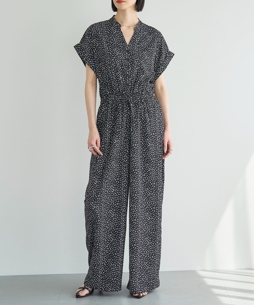 「meilmada」 オールインワン FREE ブラック レディース_画像5