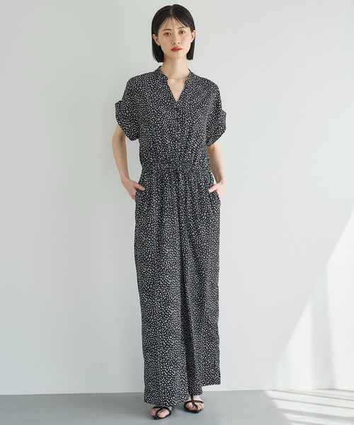 「meilmada」 オールインワン FREE ブラック レディース_画像6