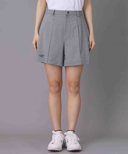 パンツ 「ADABAT NAVY」接触冷感 クールチドリキュロット レディースの画像