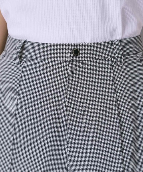 パンツ 「ADABAT NAVY」接触冷感 クールチドリキュロット レディースの画像